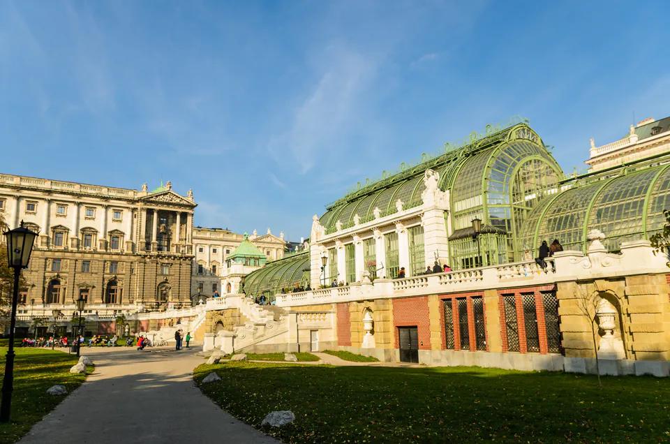 Burggarten — historic view