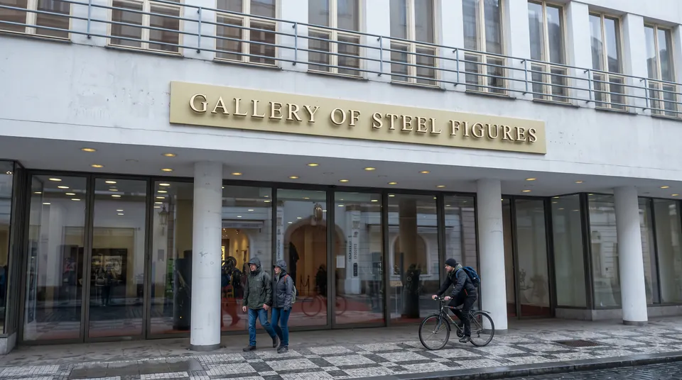 Steel Art Museum (Galerie ocelových figurín) — historic view