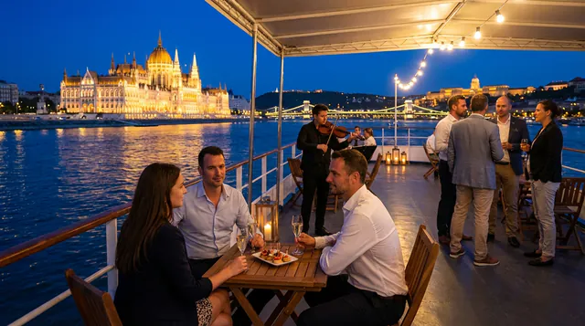 Budapest Evening Cruise with Live Music & Drinks — What's Included