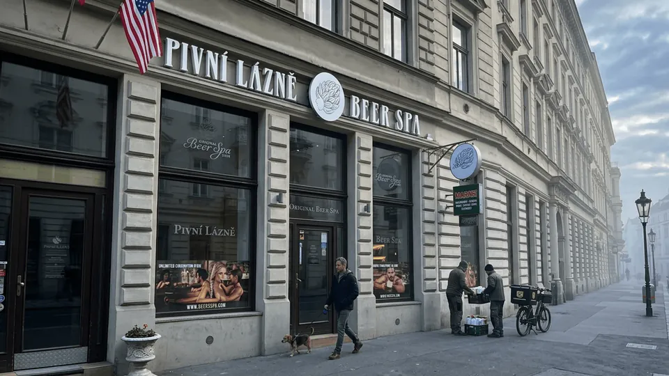 Original Beer Spa (Originální pivní lázně) — Architectural Integration: Assessing the Three Prague Locations