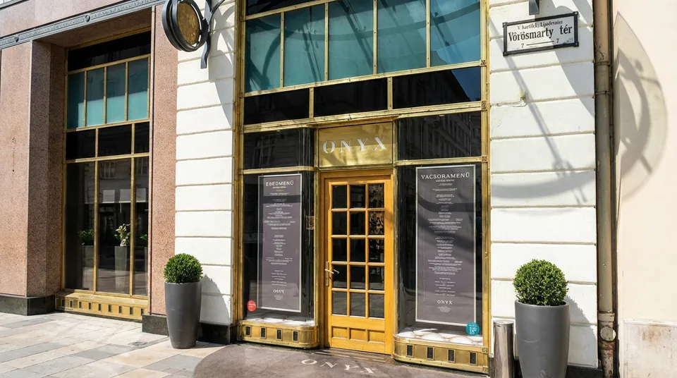 Onyx Restaurant — The Setting & Occasion