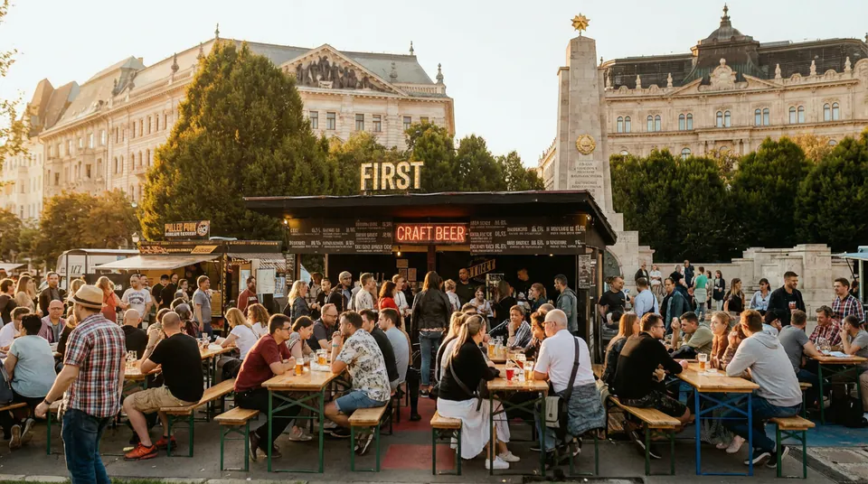 Belvárosi Sörfesztivál (Downtown Beer Festival) — What to Eat & Drink