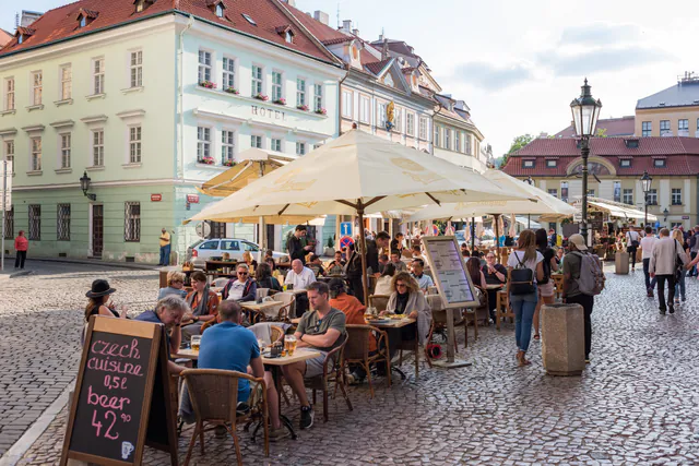 Prague Dining Etiquette, Tipping, and Historic Hospitality — The Duality of Prague's Beverage Culture: Grand Cafes and Traditional Beer Halls