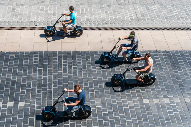 Budapest Small-Group Guided Tour on MonsteRoller e-Scooter — The Riding Experience