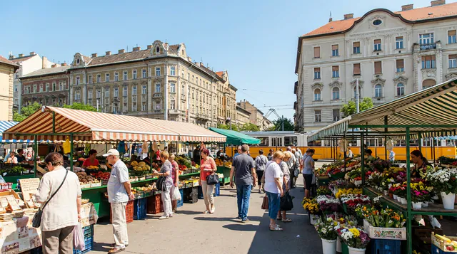 Újlipótváros & Angyalföld — Shopping & Markets