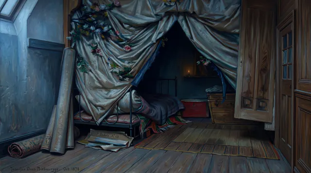 Mucha Museum - The Original Since 1998 — The Intimate Process: Recreating the Master's Parisian Studio