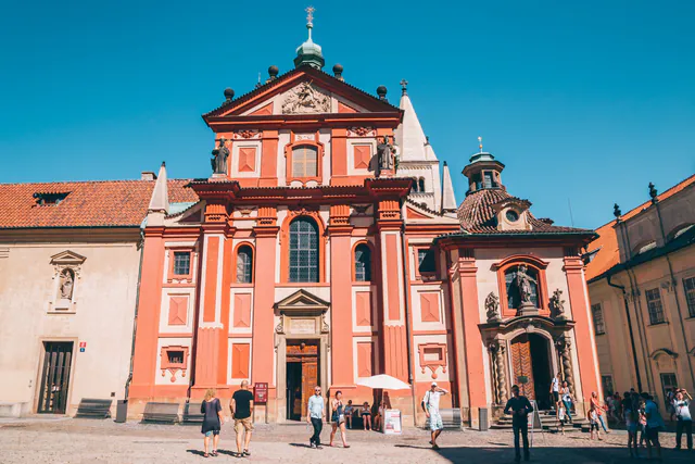 Prague Half Day City Tour Including Vltava River Cruise — Inside the Prague Castle Complex