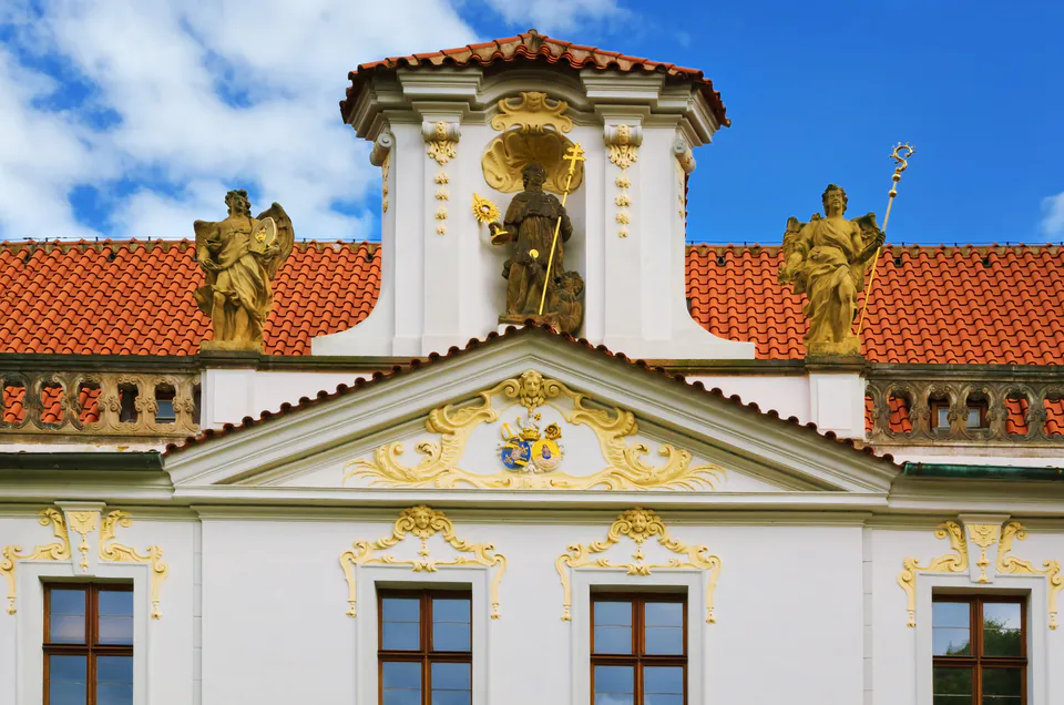 Strahovský klášter — historic view