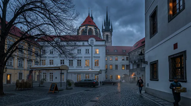 Ghosts & Legends of Old Town Walking Tour — Atonement in Stone: Urban Legends of Týn Church and the Ungelt Courtyard