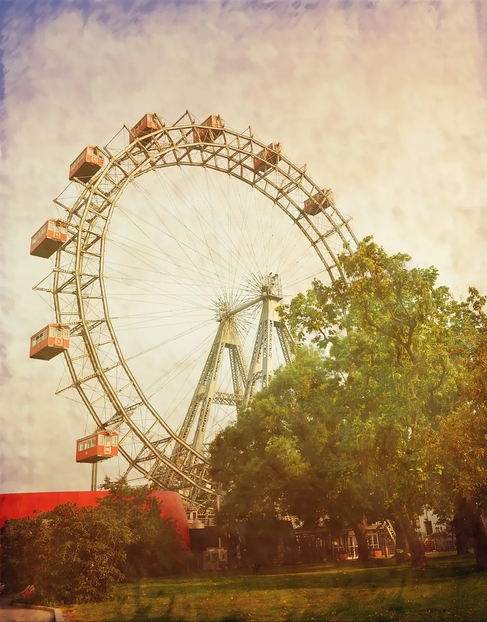 Grande Roue de Vienne — historic view