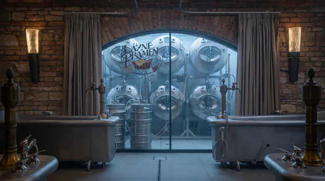 Lázně Pramen - Beer Bath & Wine Bath — The Grand Tradition of Bohemian Balneology