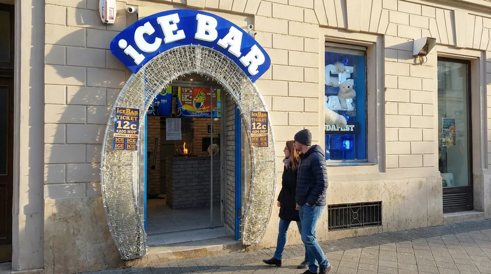 Icebar Budapest — Visiting the Interior