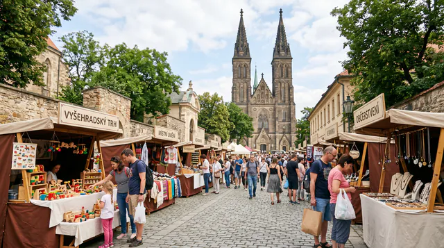 Vyšehrad — Shopping & Markets